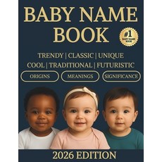 (英文圖書)Baby Name Book: The Ultimate Guide to Cool Traditional and Inspired Baby Names... 平裝版, Independently Published, 英文
