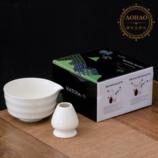 AOHAO Matcha whisk 말차도구 2/4/7 PCS 세트 차선, 화이트2pcs, 5세트