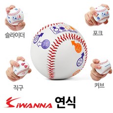 아이워너 구질 연습 안전 야구공, 1개