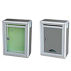 오늘출발 고급소재 튼튼한 우체통 우편함 기도함 성금함 편지함 건의함 상담함 고객에소리함 현금함 순찰함, 투명아크릴형(속이보임)