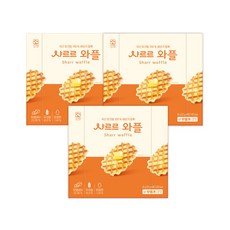우리밀 샤르르 와플, 80g, 3개