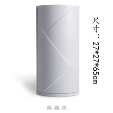 욕실 수납장 슬라이딩장 코너 화장실욕실장 그레이 선반 소형 방수, 1개, E. 대형 그레이-엘레강스 그레이 3단