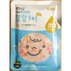 農純鄉寶寶粥, 150g, 1個, 農純鄉｜單包｜干貝plus150g