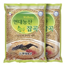 현대농산 국산 찰보리 소포장, 2kg, 2개