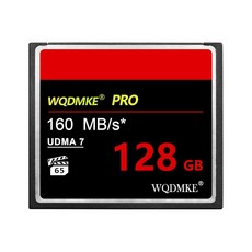 WQDMKE CF CARD 128GB 고속 UDMA 카드 TO160MB 속도 향상 카메라 /S