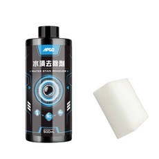 APGO水清去污劑 汽車水漬去除劑 500ml 輕鬆去除水漬 恢復車漆光澤 適用於各種車型, 水漬去除劑500ml(附工具)