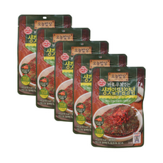 오뚜기 오늘밥상 바로 무쳐먹는 생깻잎무침양념, 5개, 100g