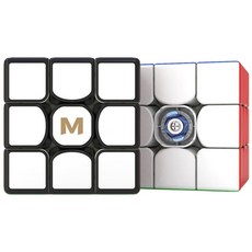 小小店舖 永駿 MGC ELITE 用手調整 三階 速解 原色內核 磁力 魔術方塊 益智玩具, 彩色