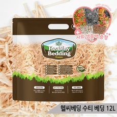 스위트버디 헬씨베딩 수티베딩 12L 편백바닥재 햄스터, 1개