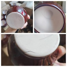 陶瓷搗蒜器 特厚家用老式搗蒜土陶粗瓷蒜臼傳統搗蒜器陶瓷蒜缸砸蒜罐搗蒜泥, 1個, 特厚款 彩釉光滑 小號 微瑕處理