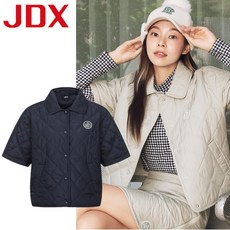 JDX 제이디엑스 25년 겨울맞이 세일!! 여성 퀼팅 숏 패딩 반팔 점퍼 X2WJVW8113
