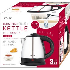 台灣檢驗合格 熱水壺 1.2L/1.8L 不鏽鋼快煮壺 玻璃快煮壺 煮水壺 電茶壺 304不鏽鋼, 1.2L