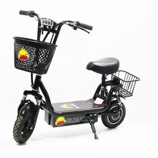 경량 접이식 전동 출퇴근용 전기스쿠터 스쿠터, 1, D. 검은 색 4VA 납산 배터리