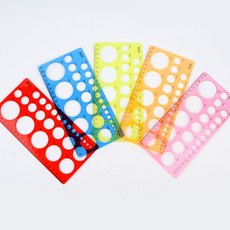 원형 도형자, 사이즈, 소