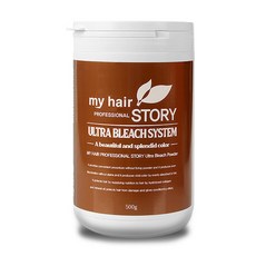 마이헤어스토리 울트라 블리치 시스템 500g (일반모용-블루 파우더) /탈색제, 1개