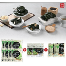 초 생 모싯잎 떡 송편 120개 동부8봉플러스참깨 2봉플러스흑임자 2봉, 모시로만 생 모싯잎 떡 송편 120개 (동부8봉+참깨, 8kg