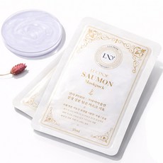 뤼산드 PDRN 아줄렌 히알루론산 시카 콜라겐 소몽 마스크팩, 1개, 5개입