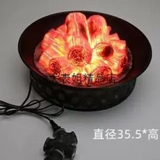 장작무드등 화로불 장식 인테리어조명 숯불 소품 불멍 실내 겨울, B. 플러그인 브라 지어, A. 기준, B. 플러그인 브라 지어