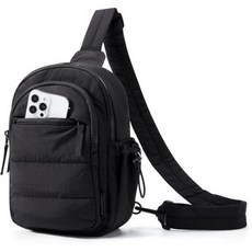bagsmart 여성용 핸드폰 케이스 for Hanging Buffer 숄더 백 크로스백 가방 with RFID 차단 and Adjustable 와이드 스트랩 경량 Ches