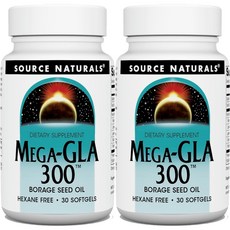 소스내추럴스 메가 GLA 300 소프트젤, 30개, 2개