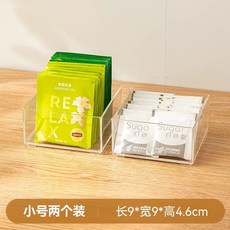 유럽풍 세라믹 욕실디스펜서 홀더 샴푸통 세트 5종, 1개, B. 사각형 수납함 소형 투명 개