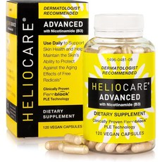 헬리오케어 니아신 B3 비타민 피부건강 보충제 500mg 120캡술