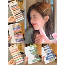 [심플한 디자인] 앞머리핀 잔머리 정리 헤어핀, 31. 24 로류 6개난제 6개