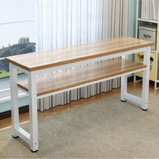 컴퓨터책상 1인용 소형 게이밍책상 높이조절 가능한 스탠딩 데스크 철제 구조 원룸 사무용 책상, 단층 200x70x90cm