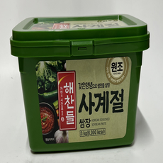 CJ 해찬들 사계절 쌈장 3kg, 1개