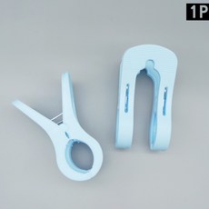 [1+1] 이불빨래집게 대형 블루, 대형 이불빨래집게 블루