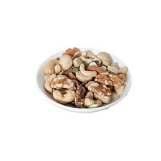 日生元 綜合堅果禮盒 300g 袋裝 核桃 腰果 夏威夷豆 杏仁果 蔓越莓乾 南瓜籽 葡萄乾 光中杏, 1個, 六寶綜合