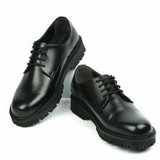 KINOI 소가죽 수제화공장 4cm 키높이 남자구두 남성 캐주얼 정장 웨딩 더비구두