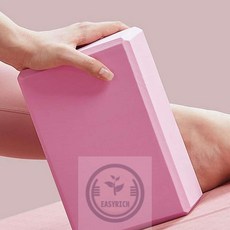 포근한잡화점 요가 스트레칭EVA블록 2p세트 핑크 필라테스블럭 요가용품, one, 1세트
