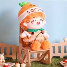일렉트릭 롤 귀여운 피크닉 인형옷 인형 솜깅이 20cm 마우스 드레스 아이돌 솜인형옷 솜인형, 15cm 와이 코트 (아기 제외), 당근 부부 세트
