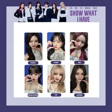 아이브 포카 포토카드 월드투어 SHOW WHAT I HAVE 1팩(6장), 03.C세트 1팩(6장)