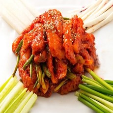 [참솔식품] 도라지 홍어회무침 5kg 3kg 2kg 1kg 새콤달콤 홍어무침, 1개