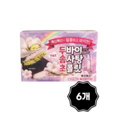 두바이 솜사탕 초콜릿, 6개, 65g