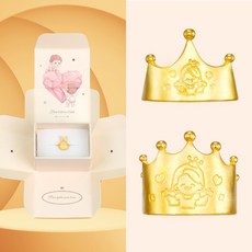 골드베베 순금 24K 만세공주 돌반지[무료패키지] 아기 첫돌 돌잔치 돌선물 1g 1.875g 3.75g