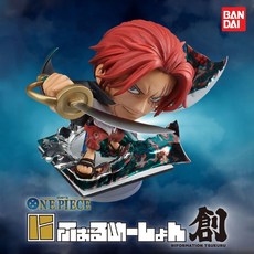 BANDAI 萬代 NIFORMATION創 新四皇 傑克 盒玩 食玩 模型, 1個