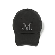 MUCENT 시그니처 볼캡 (차콜), NONE