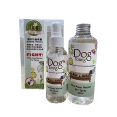 Dog Young 草本驅蚊防蟲噴霧 隨身瓶 環保補充包 200ml 茶樹, 1個, 驅蚊防蟲噴霧 200ml