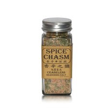 鹿野香辛深淵 香辛之鹽 辣椒(微辣)80g 辣椒粉(微辣)40g 旭晝暮夜90g 卡宴辣椒粉40g, 1個, 【一罐】香辛之鹽-旭晝暮夜90G