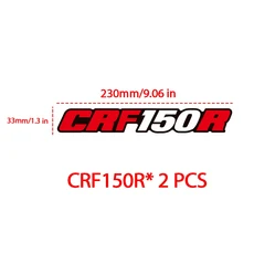 호환 혼다 CRF150R CRF250L CRF300L 반사 sticke에 2pcs 오토바이 스윙 암 데 칼 스티커 그래픽 키트