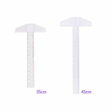 나인밀리언 제도용 T자 각도자 35cm 45cm 조립식 제도자 설계용