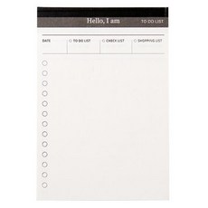 【CHL】簡約 創意 日 計畫本 可撕 便籤, 1個, CHCK LIST