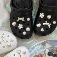 퍼니펀 진주 리본 파츠 세트 12P