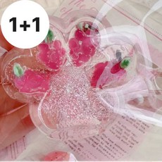 과일냥젤리 고양이발바닥말랑이 스퀴시 스퀴지, 레드베리, 2개