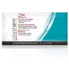 WELLA COLORCHARM 파우더 헤어 라이트너 Packet 31g 1개