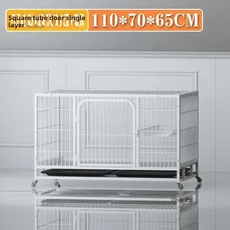 대용량 다층 고양이 집 (애완동물샵 가정용 금속 이동식 케이지 심플한 인테리어 디자인 발코니용)