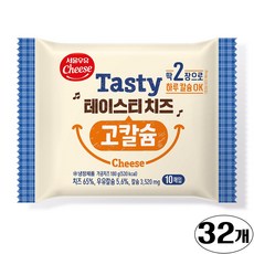 서울우유 테이스티치즈 고칼슘 180g x 32개(1박스), 32개